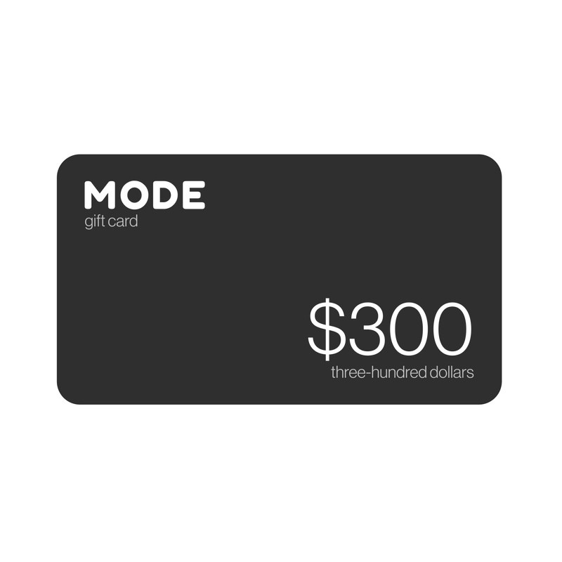 Gift Card - Denominations:$300.00